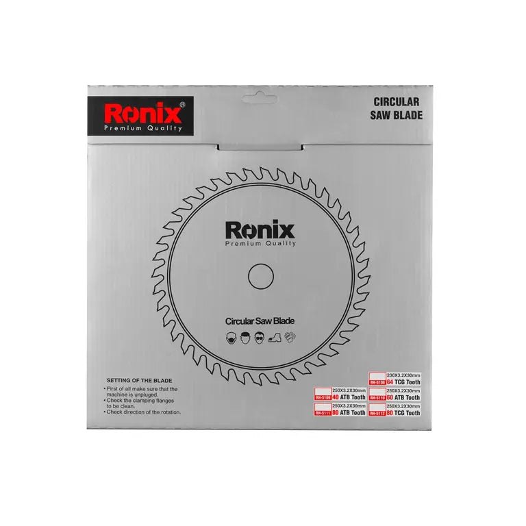 [RX-RH-5108] Ronix Kreissägeblatt 230x64T-MDF