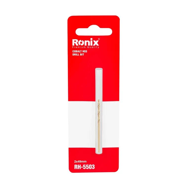 [RX-RH-5503] Ronix 5% Cobalt HSS-Bohrer 2 mm
