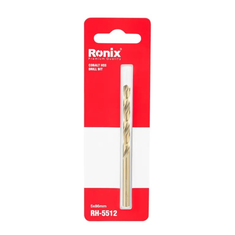 [RX-RH-5512] Ronix 5% Cobalt HSS-Bohrer 5 mm