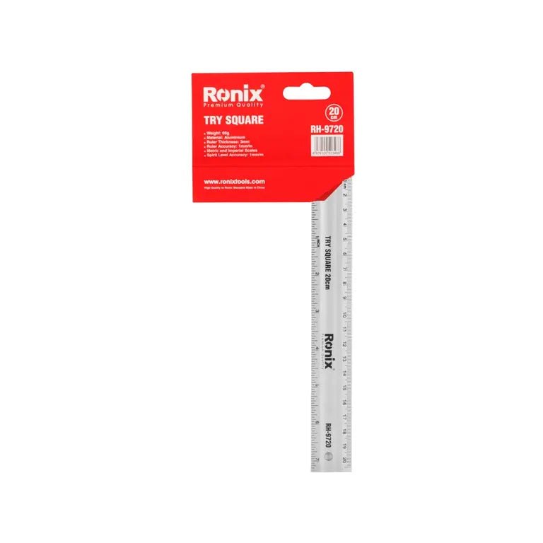 [RX-RH-9720] Ronix RH-9720 – Anschlagwinkel 20 cm