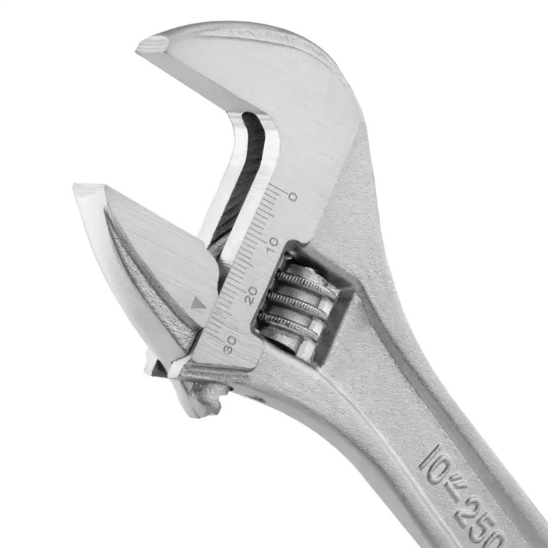 [RX-RH-2432] Ronix RH-2432 – Verstellbarer Schraubenschlüssel - 250 mm / Chrom-Serie