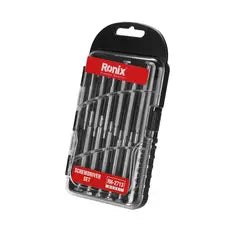 [RX-RH-2713] Ronix RH-2713 – Präzisions-Schraubendreher-Sortiment mit Stahlgriff (12 tlg.)