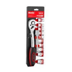 [RX-RH-2643] Ronix RH-2643 – Steckschlüsselsatz (12-teilig)