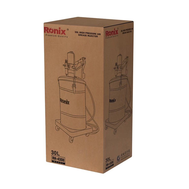 Ronix RH-4308 – Hochdruck-Luftfettpresse