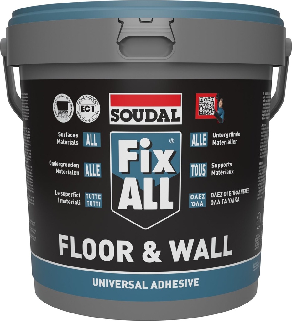 Soudal Fix ALL Floor & Wall Weiß 4 kg
