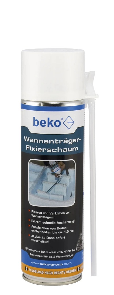beko Wannenträger Fixierschaum 400 ml PU-Schaum