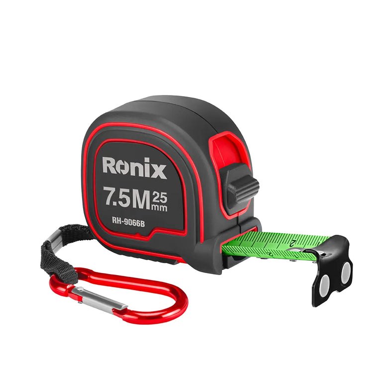 [RX-RH-9066B] Ronix Maßband 7,5 m, Glory Modell (metrisch und Zoll)